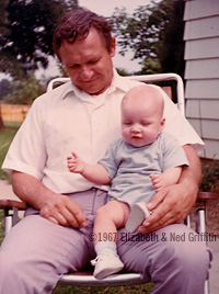 Me and Dad, circa 1967
